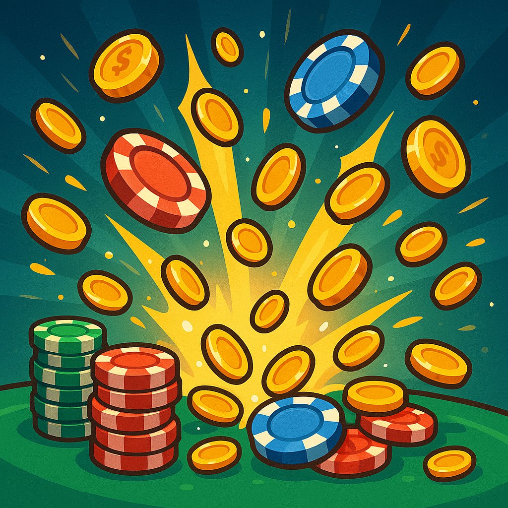 Antarmuka slot mobile yang responsif di layar ponsel Android dan iOS